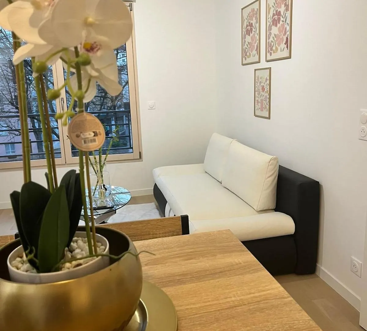 Seemingly Spacious Modern & Bright Chic パリ アパート